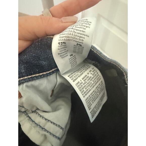 Mother The Insider Crop Step Fray Jeans Girl Crush Size 32 - Picture 7 of 12